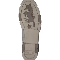 Mustang 1443602-243, Schnürstiefel, Damen, Beige (Ivory)