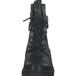 Mustang 1443601-9, Schnürstiefel, Damen, Schwarz