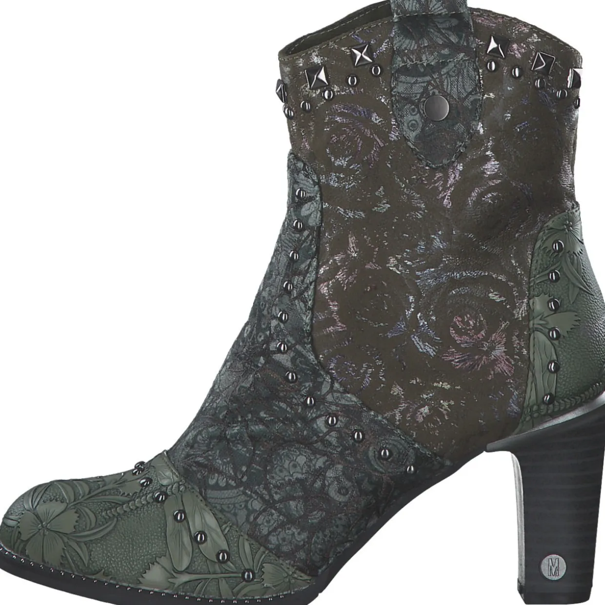 Mustang 1335505-700, Stiefeletten, Damen, Grün