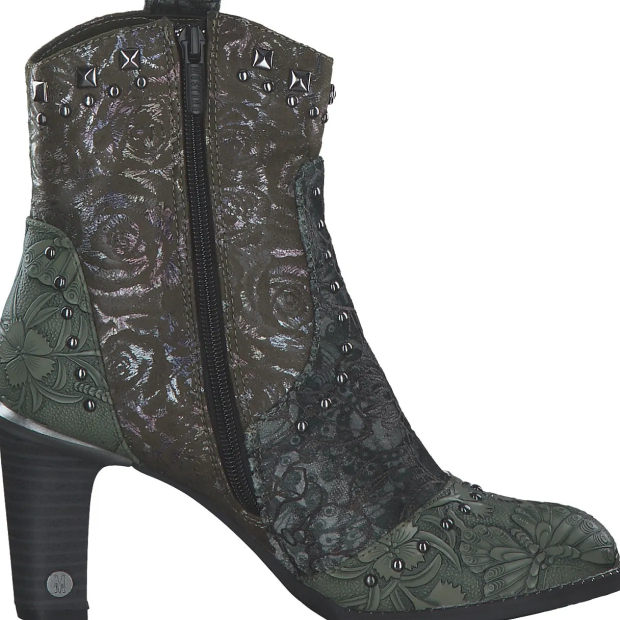 Mustang 1335505-700, Stiefeletten, Damen, Grün
