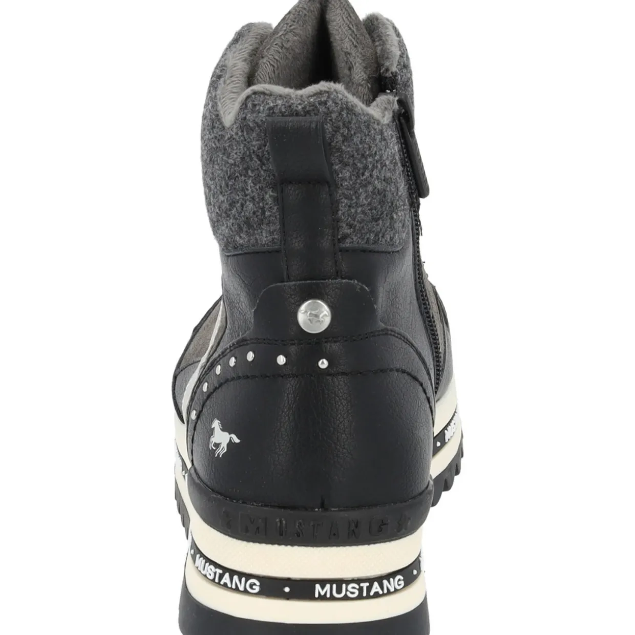 Mustang 1364505, Stiefeletten, Damen, Schwarz