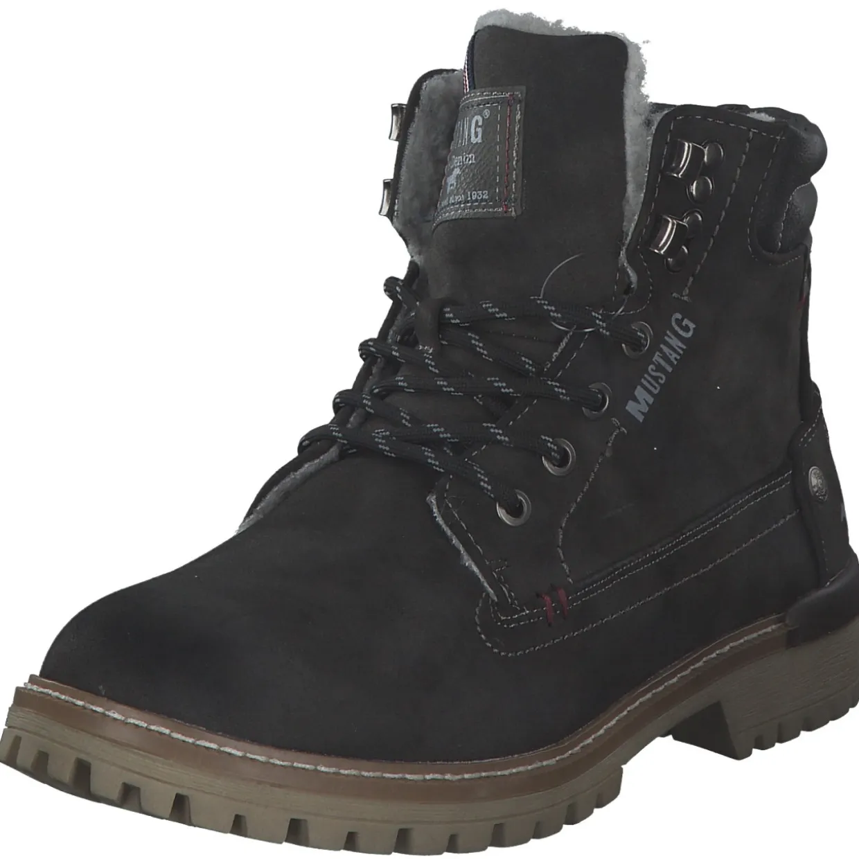 Mustang 4142602, Winterstiefeletten, Herren, Grau
