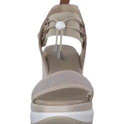 NeroGiardini E307750D, Plateau-Sandaletten, Damen, Beige