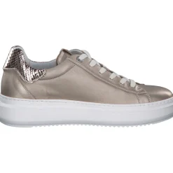 NeroGiardini E409918D, Schnürschuhe, Damen, Gold (Sirocco Gold)