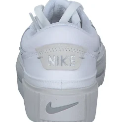 Nike Court Legacy Lift HQ2307, Schnürschuhe, Damen, white/met silver-lt bone