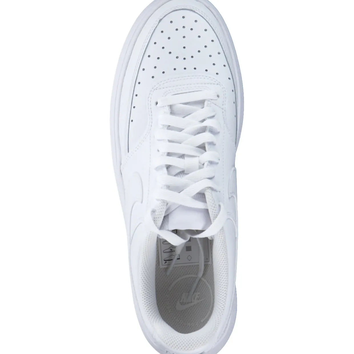 Nike Court Vision Alta DM0113, Sneakers Low, Damen, Weiß