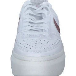 Nike Court Vision DZ5394, Schnürschuhe, Damen, white/team red-sail