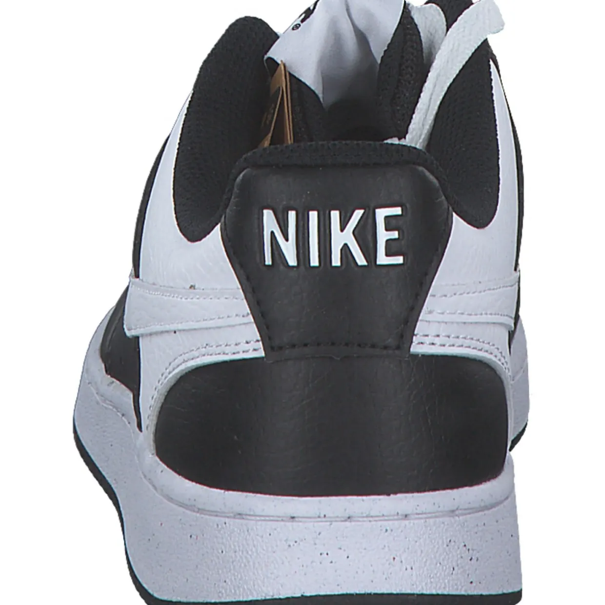 Nike DH3158-003 Court Vision Low, Schnürschuhe, Damen, schwarz/weiß