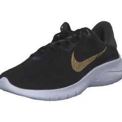 Nike Flex Experience Run 11 DD9283, Sneakers Low, Damen, black/wheat gold/dk smoke