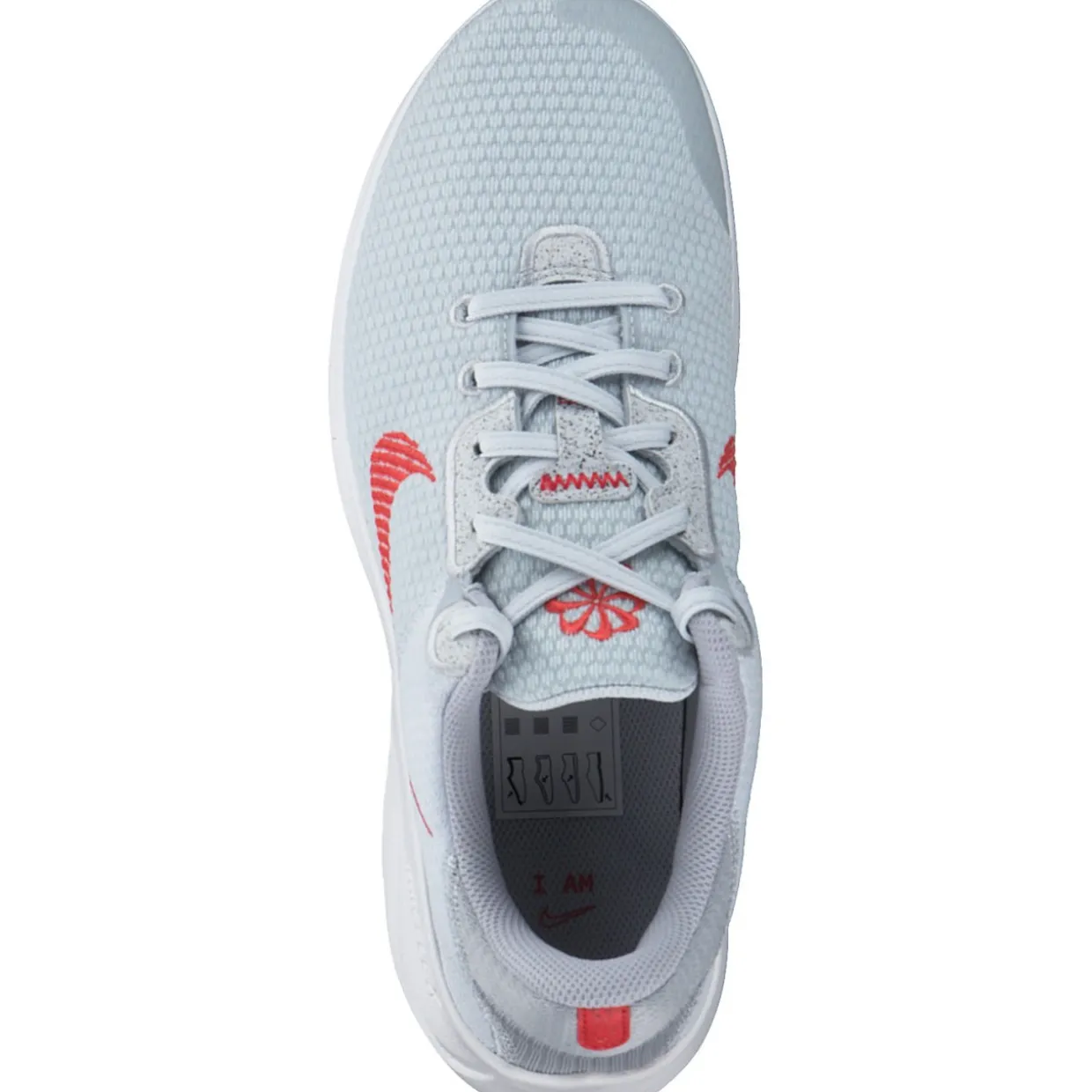 Nike Flex Experience Run 11 DD9283, Sneakers Low, Damen, pure plat/lt crimson/wolf grey