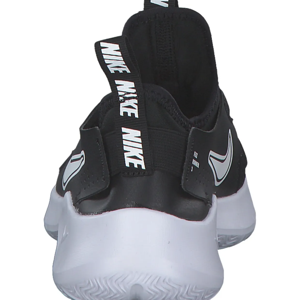 Nike Flex Runner 3 FN1294, Slipper (Kinder), Kinder, Black/White