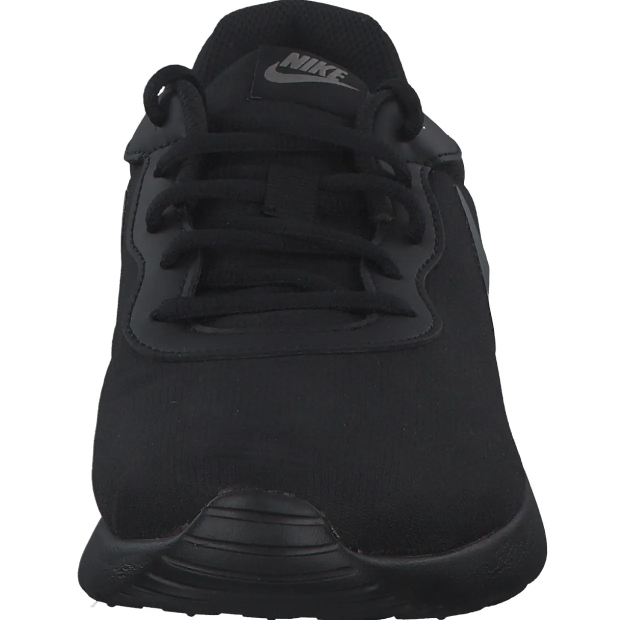 Nike Tanjun Refine DR4495, Sneakers, Damen, black/cool grey-volt-flat pewt