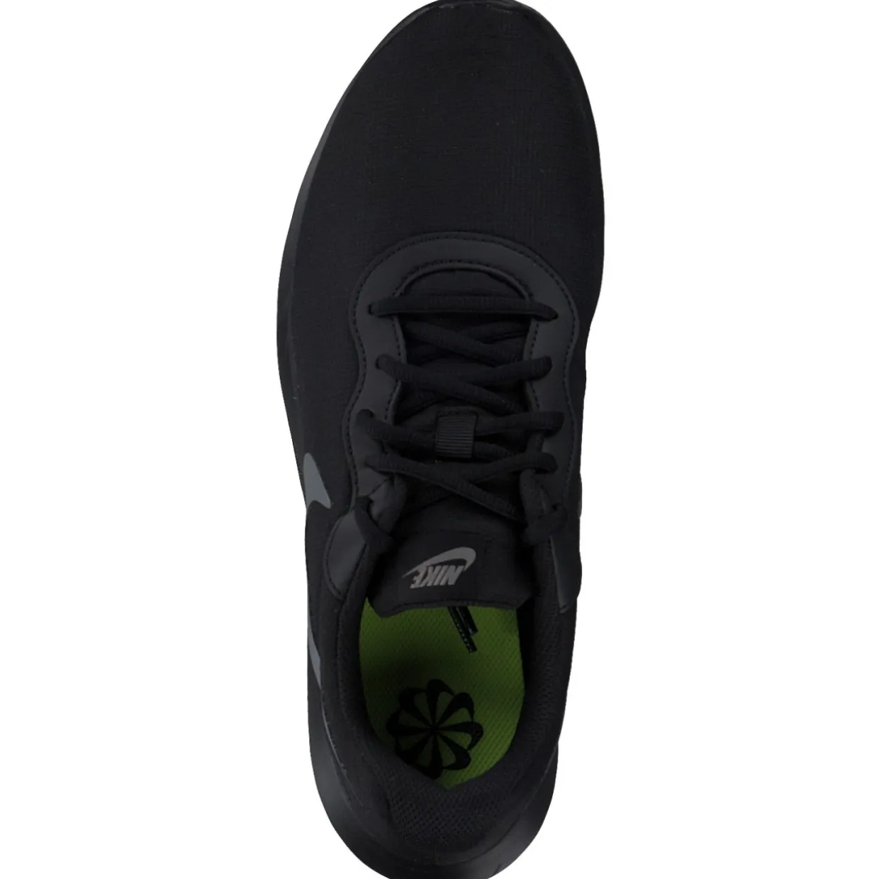 Nike Tanjun Refine DR4495, Sneakers, Damen, black/cool grey-volt-flat pewt