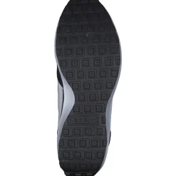 Nike Waffle Debut DH9523, Sneakers Low, Damen, BLACK/WHITE-ORANGE-CLEAR