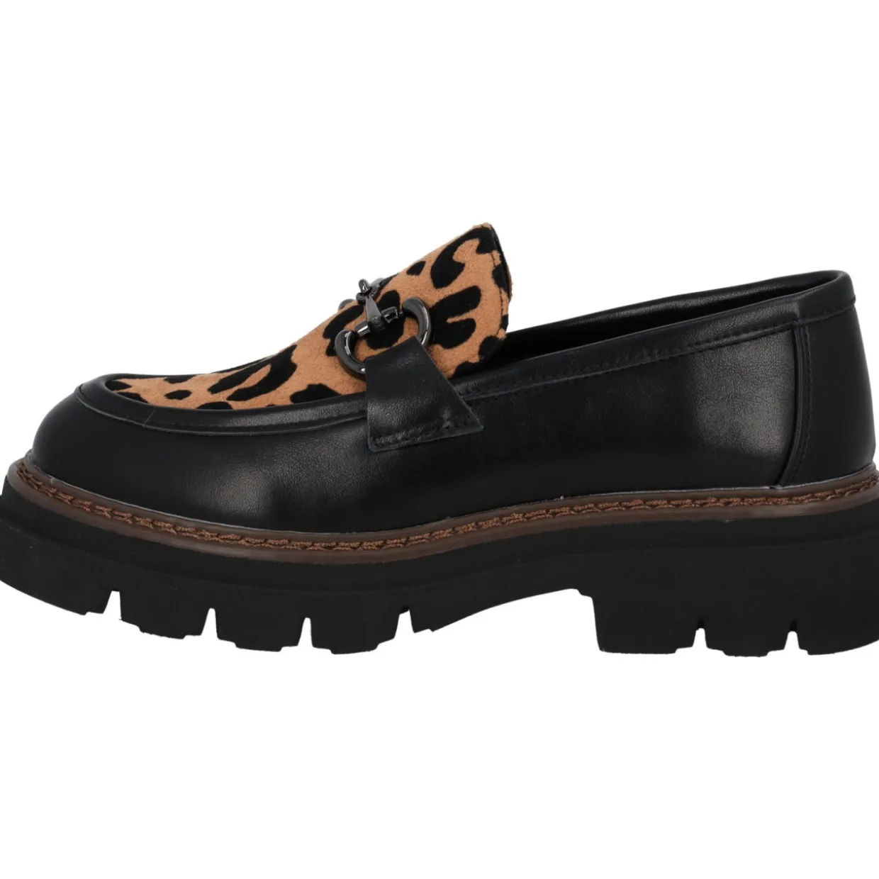 Palado Alyndra, Loafers, Damen, Schwarz/Leo Braun