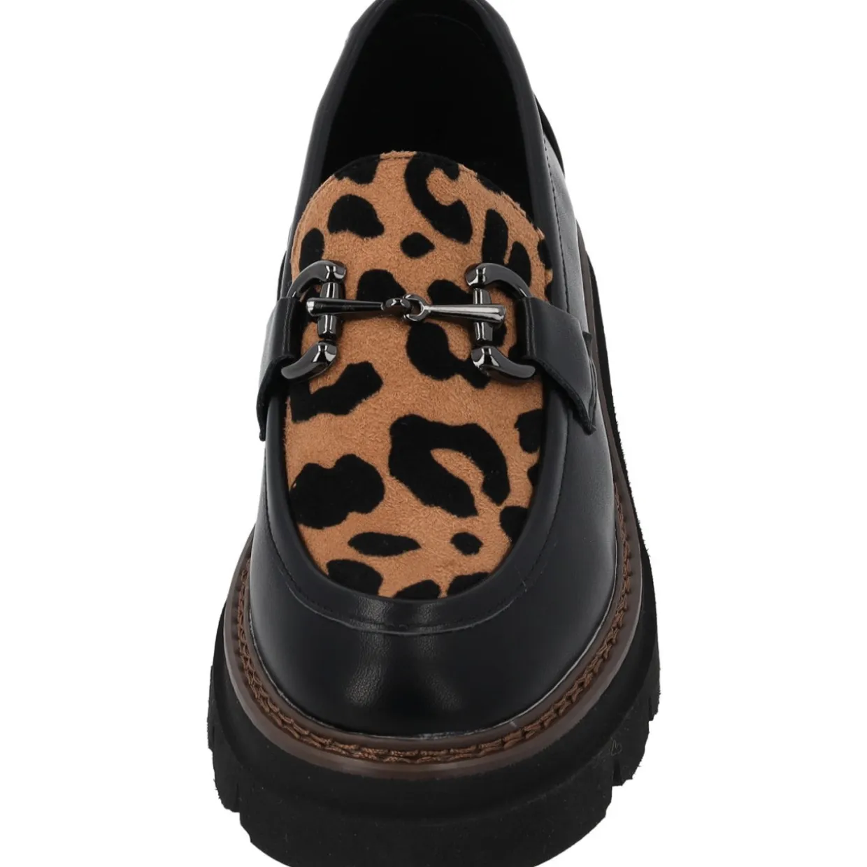 Palado Alyndra, Loafers, Damen, Schwarz/Leo Braun
