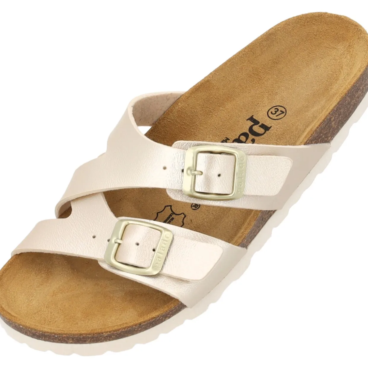 Palado Arrila, Pantoletten, Damen, Gold Metallic