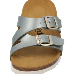 Palado Arrila, Pantoletten, Damen, Olive Metallic