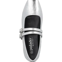 Palado Biaruk by Sila Sahin, Riemchenballerinas, Damen, Silber