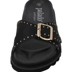 Palado Cirlo by Sila Sahin, Pantoletten & Badeschuhe, Damen, Schwarz