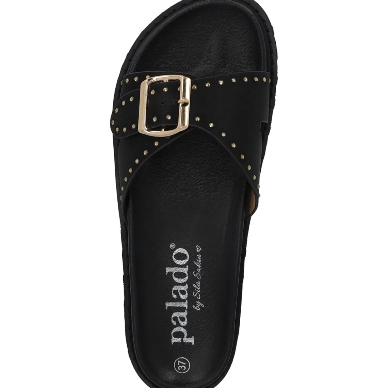 Palado Cirlo by Sila Sahin, Pantoletten & Badeschuhe, Damen, Schwarz