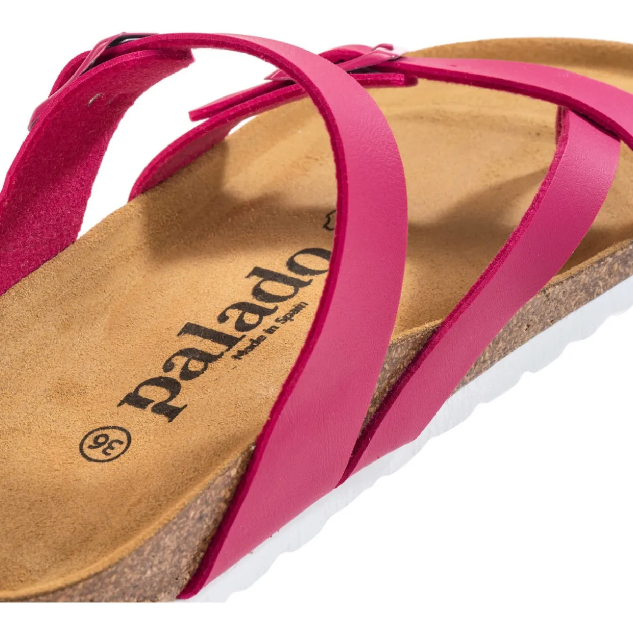 Palado Cres Matt, Pantoletten, Damen, Fuchsia