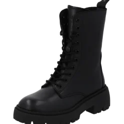Palado Delos, Schnürstiefel, Damen, Schwarz Glatt