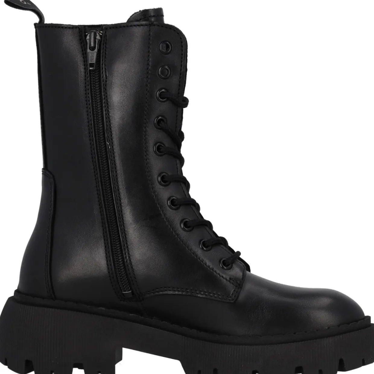Palado Delos, Schnürstiefel, Damen, Schwarz Glatt