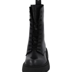 Palado Delos, Schnürstiefel, Damen, Schwarz Glatt