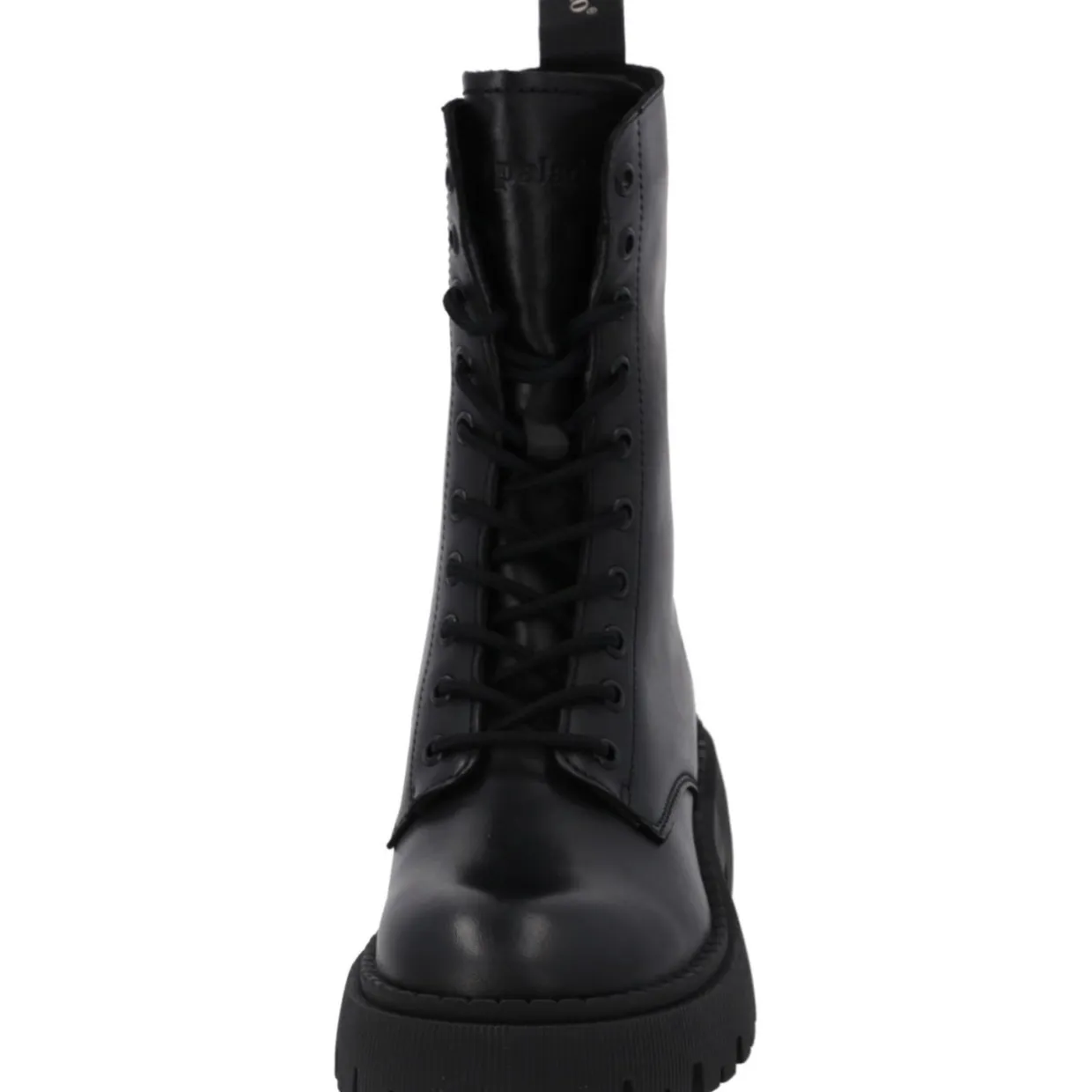 Palado Delos, Schnürstiefel, Damen, Schwarz Glatt