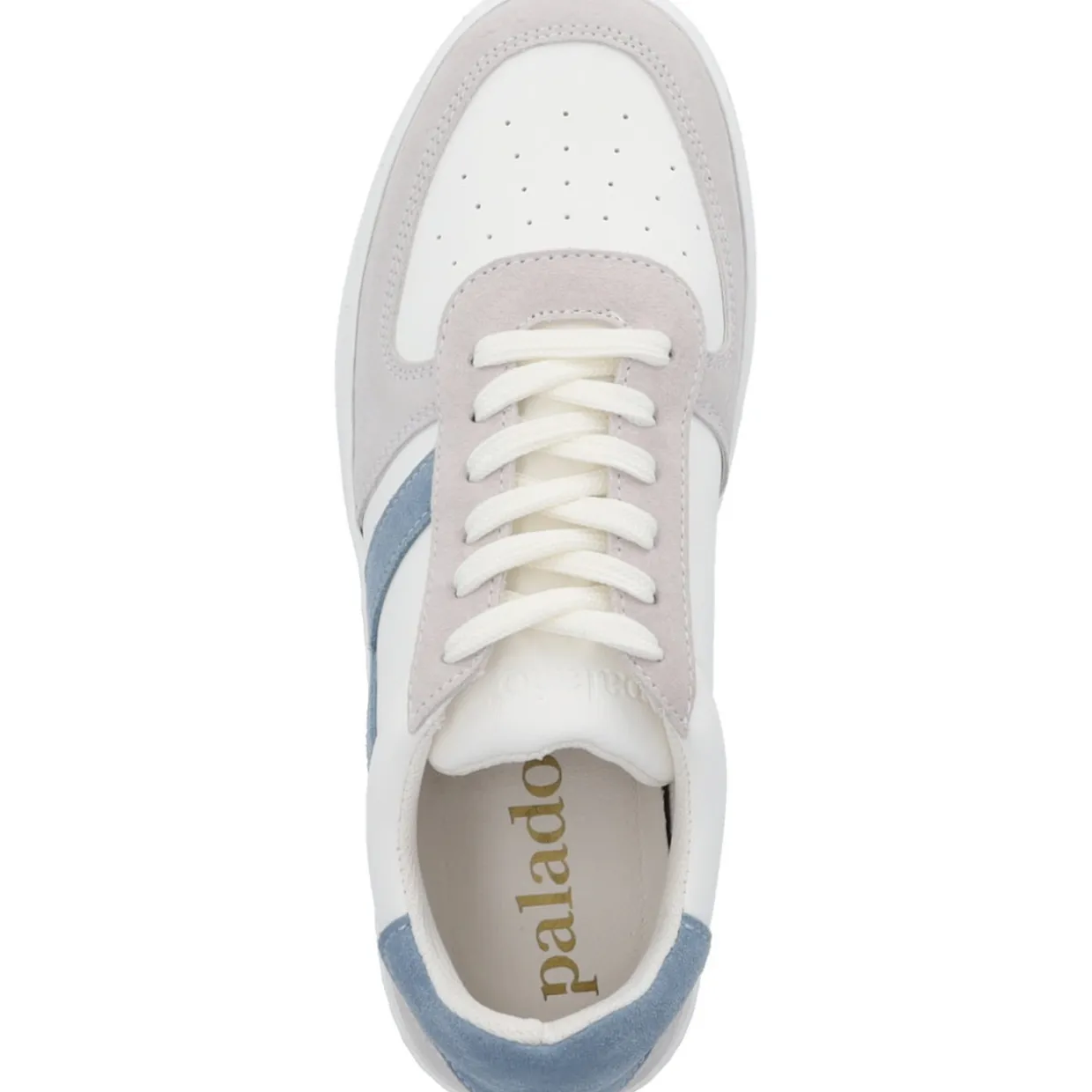 Palado Domian, Sneakers Low, Damen, Weiß/Grau