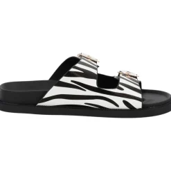 Palado Gnojus, Pantoletten, Damen, Zebra