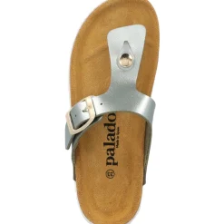 Palado Kids Kos G Metallic, Zehentrenner, Kinder, Olive