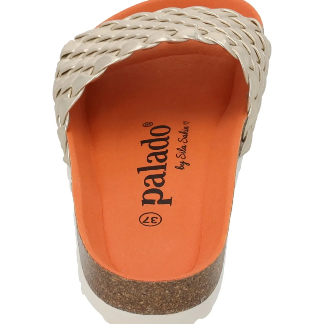Palado Lerima by Sila Sahin, Pantoletten, Damen, Gold Metallic