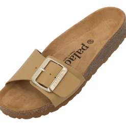 Palado Malta EGS Matt Premium Leather, Pantoletten, Damen, Hellbraun