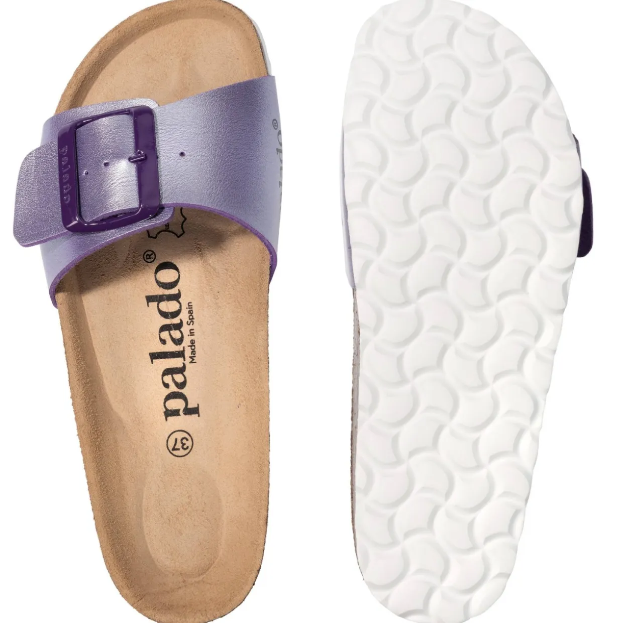Palado Malta EGS Metallic, Pantoletten, Damen, Lila