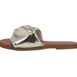 Palado Namar by Sila Sahin, Pantoletten, Damen, Gold Metallic