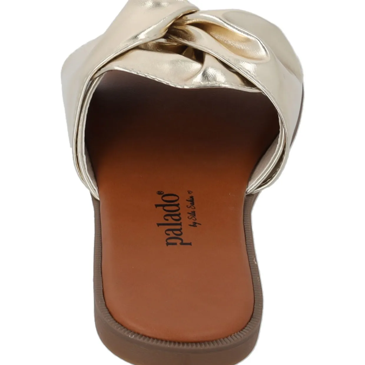 Palado Namar by Sila Sahin, Pantoletten, Damen, Gold Metallic