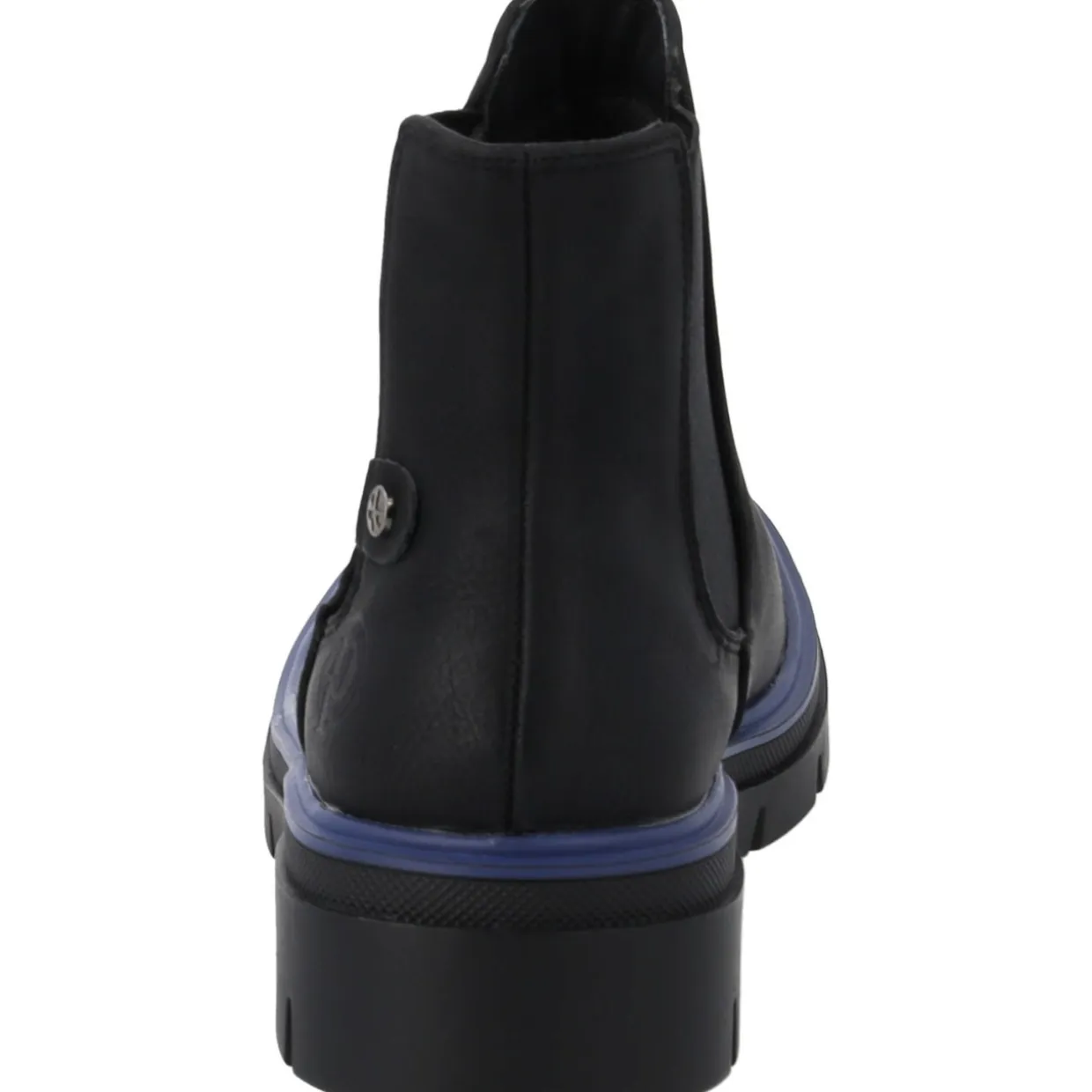 Palado Natlee, Chelsea Boots, Damen, Schwarz/Blau