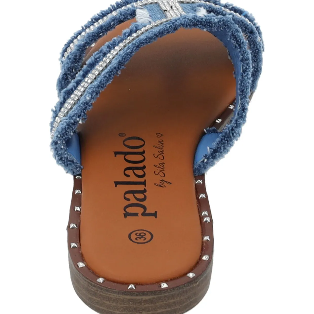 Palado Otina by Sila Sahin, Pantoletten, Damen, Jeansblau