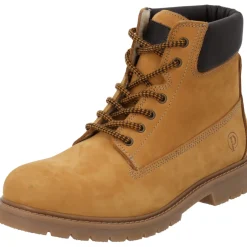 Palado Pantumil, Schnürstiefel, Herren, Gelb Gefüttert