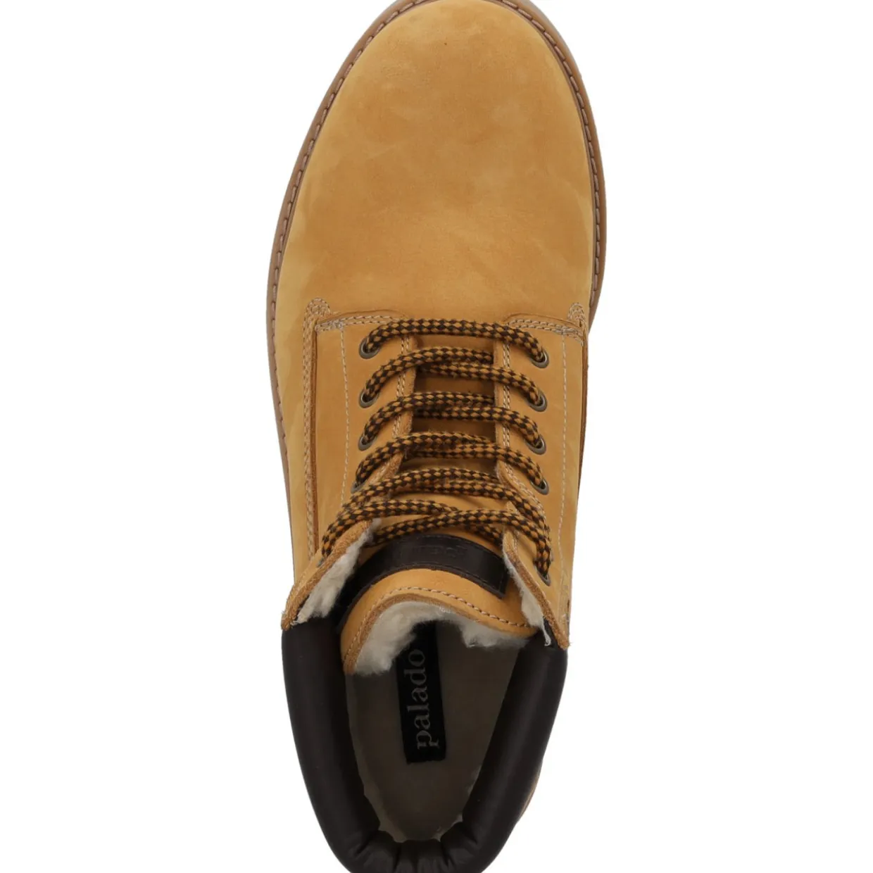 Palado Pantumil, Schnürstiefel, Herren, Gelb Gefüttert