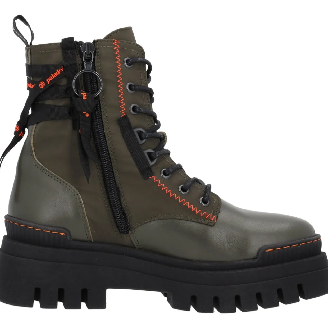 Palado Serifos, Schnürstiefel, Damen, Grün