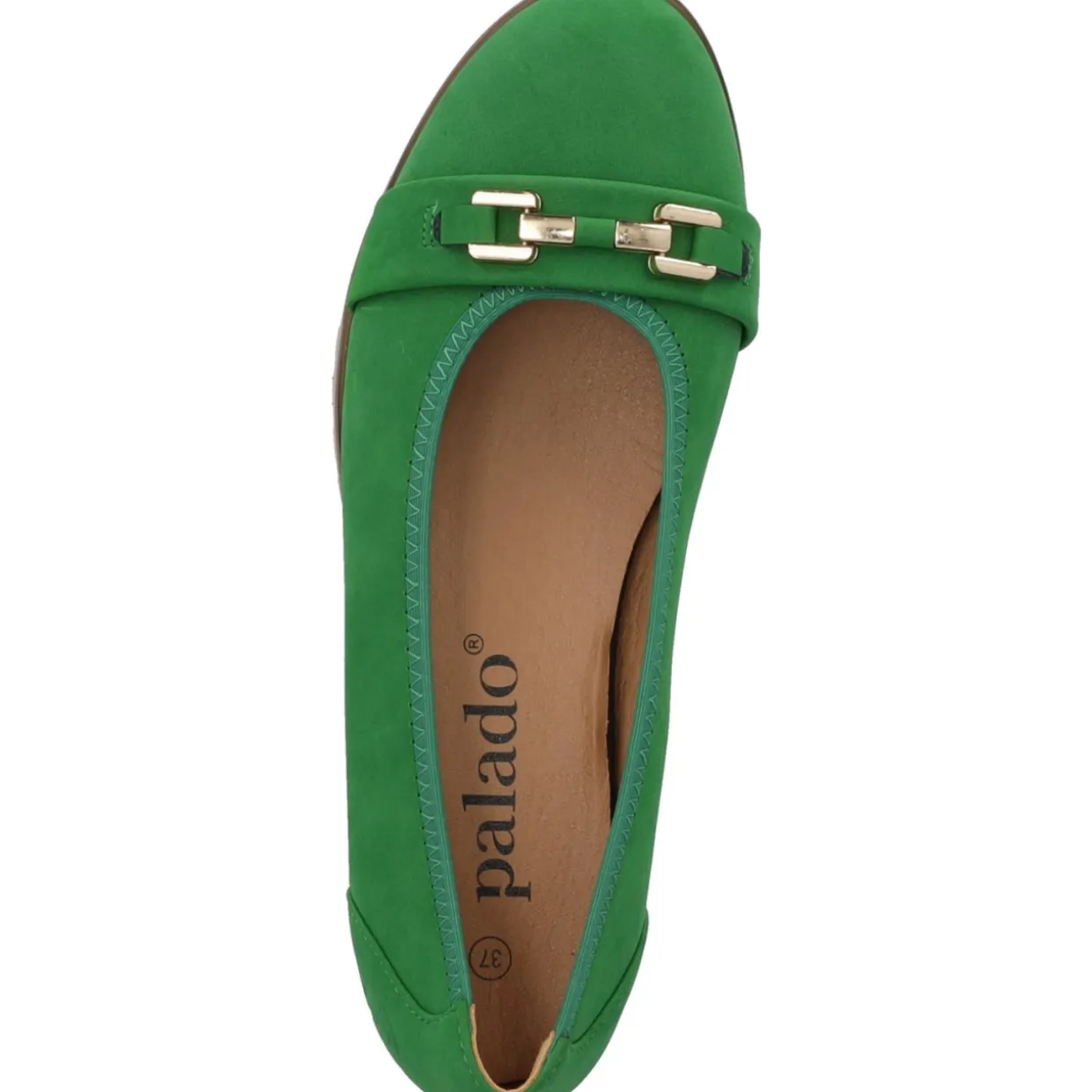 Palado Thareus, Ballerinas, Damen, Grün