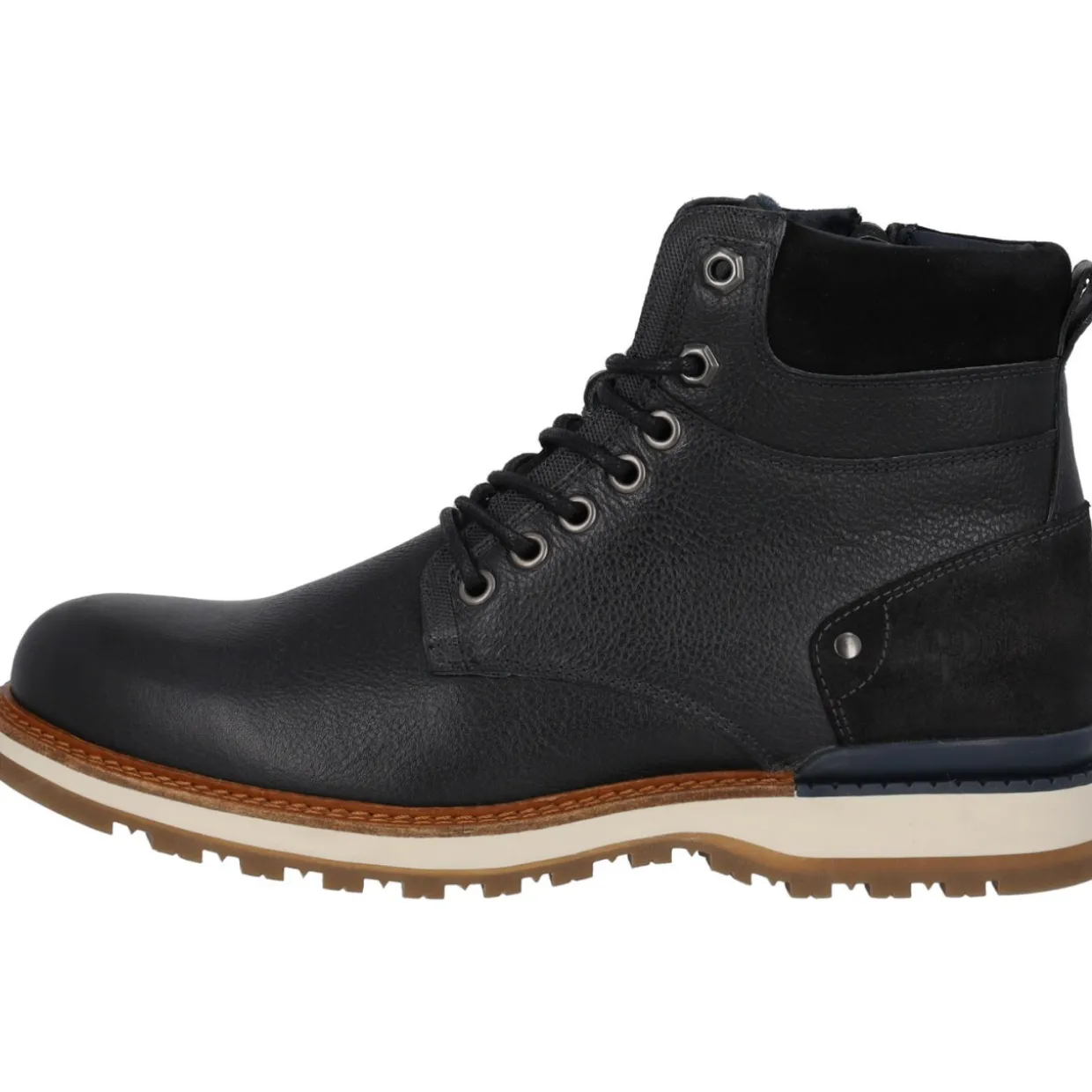 Palado Traqen, Schnürstiefel, Herren, Schwarz