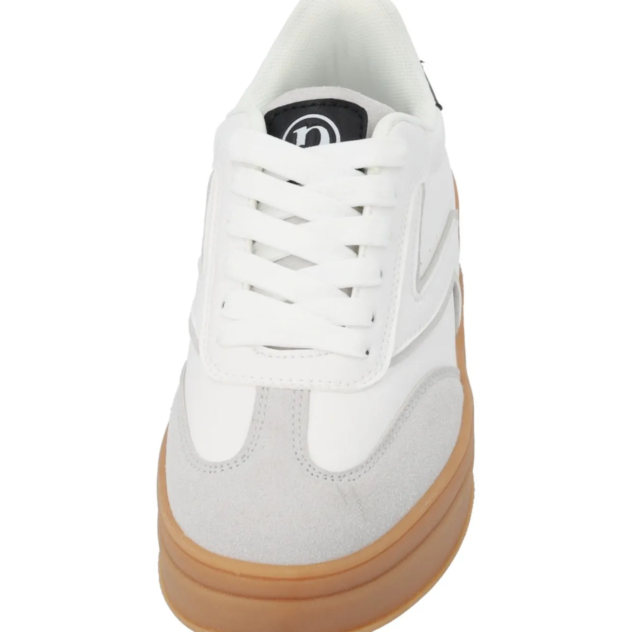 Palado Valcis, Sneakers Low, Damen, Weiß/Grau