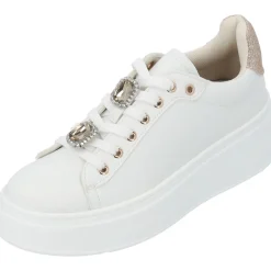Palado Yellar by Sila Sahin, Sneakers Low, Damen, Weiß/Gold