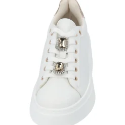 Palado Yellar by Sila Sahin, Sneakers Low, Damen, Weiß/Gold