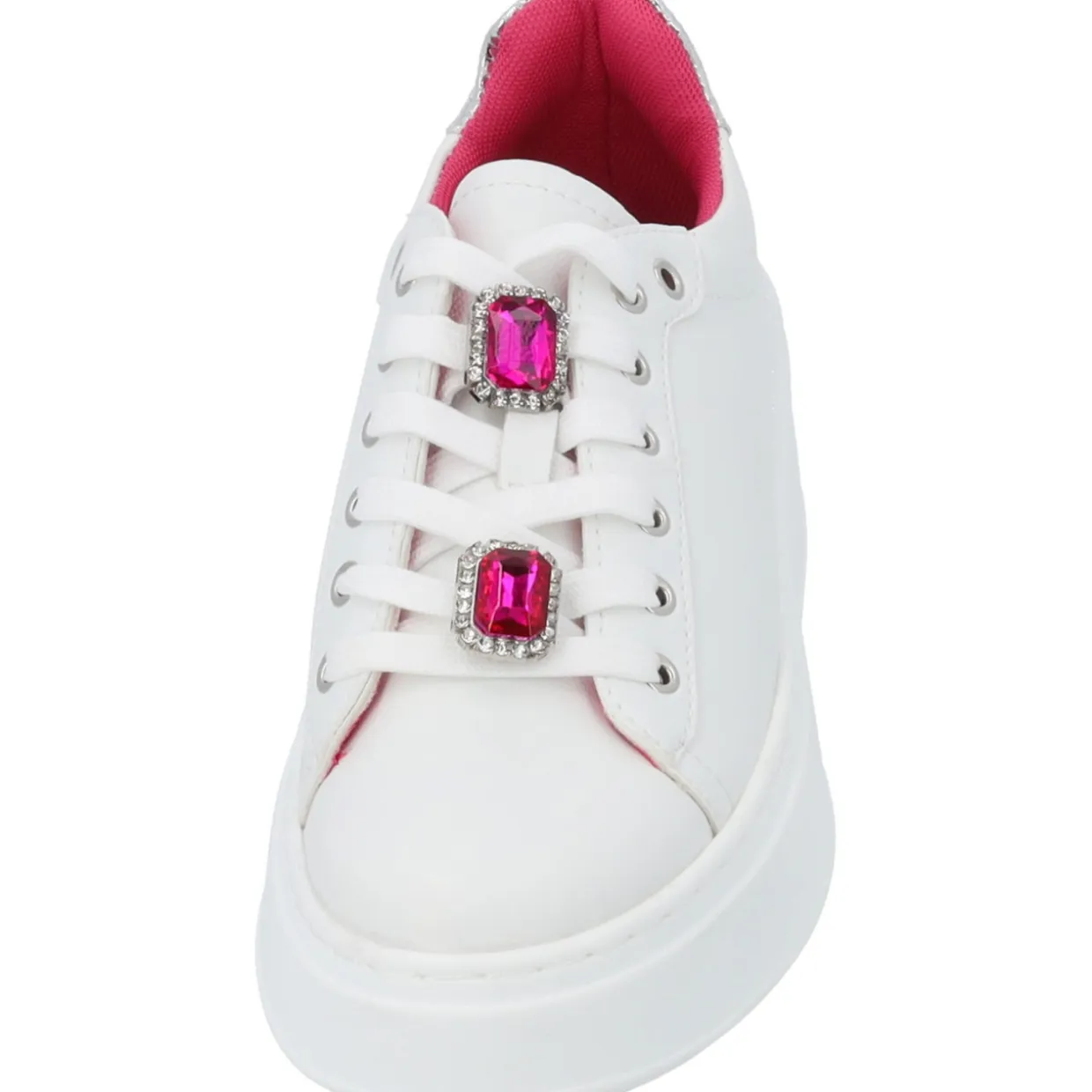 Palado Yellar by Sila Sahin, Sneakers Low, Damen, Weiß/Pink