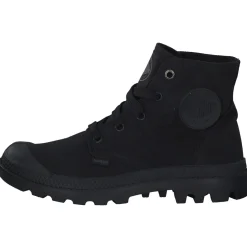 Palladium 73089, Schnürstiefeletten, BLACK